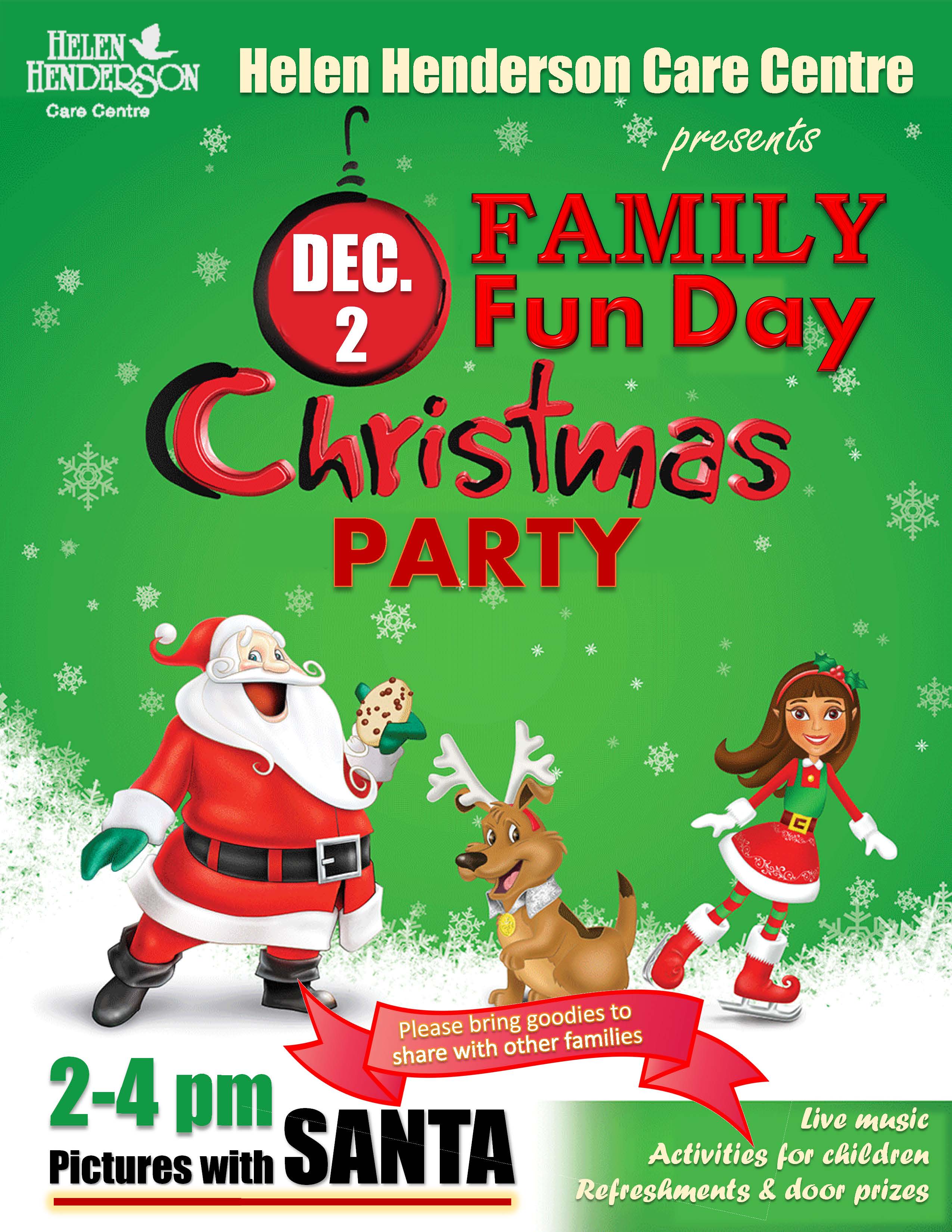 Christmas Family Fun Day HHCC 2018