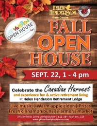 Home to host fall open house